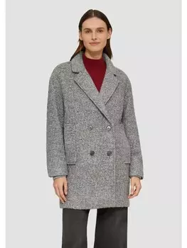 Пуховик s.Oliver Outdoor-Mantel langarm, серый