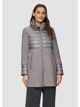 Пуховик s.Oliver Outdoor-Mantel langarm, серый