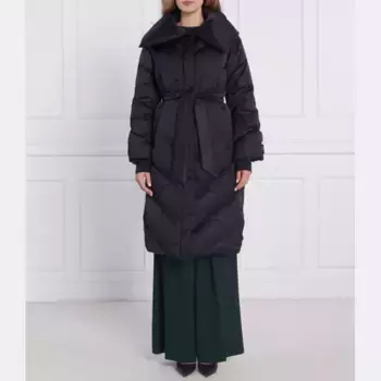 Пуховик с ягненком Marella, синий