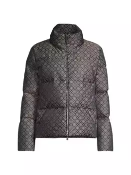 Пуховик с Т-образной монограммой Tory Burch, цвет tory navy