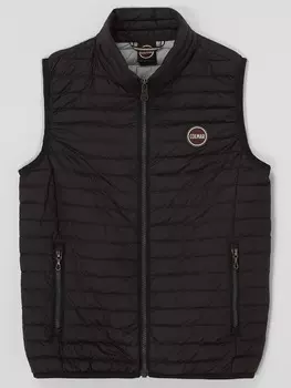 Пуховик с воротником стойкой Colmar Originals, черный