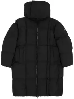 Пуховик с высоким воротником из коллаборации с Chen Peng MM6 Maison Margiela, черный