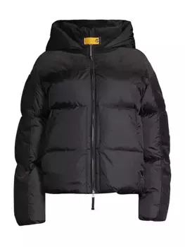 Пуховик с зеркальным капюшоном Parajumpers, цвет pencil