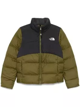 Пуховик Saikuru The North Face, зеленый