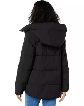 Пуховик Sanctuary Hooded Down Puffer, черный