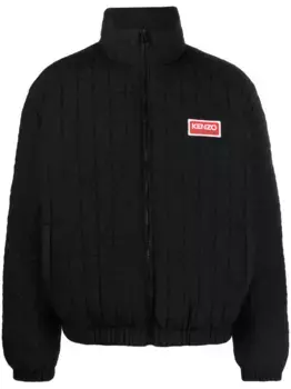 Пуховик Sashiko KENZO, черный