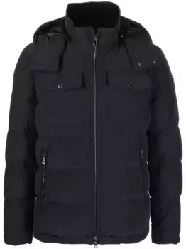 Пуховик Save the Sea Paul & Shark, черный