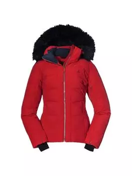 Пуховик Schffel, красный