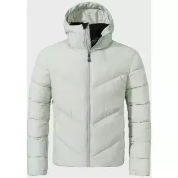Пуховик Schffel "Urban Ins Jacket Style Lodos MNS", с капюшоном, зеленый
