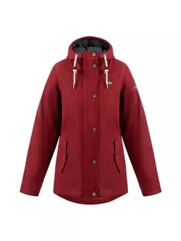 Пуховик Schmuddelwedda, цвет dunkelrot