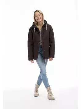 Пуховик Schmuddelwedda, коричневый