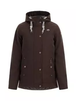 Пуховик Schmuddelwedda, темно-коричневый