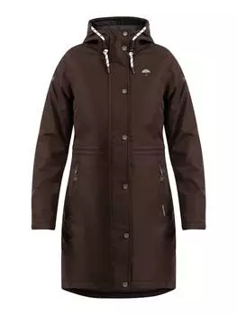 Пуховик Schmuddelwedda, темно-коричневый