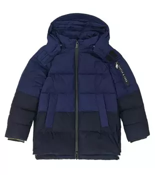 Пуховик Scotch & Soda Kids, синий