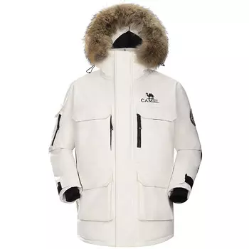 Пуховик серии Everest унисекс Camel, цвет Phantom Black