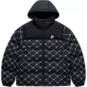 Пуховик серии FOB унисекс, цвет черный как смоль Fila Fusion