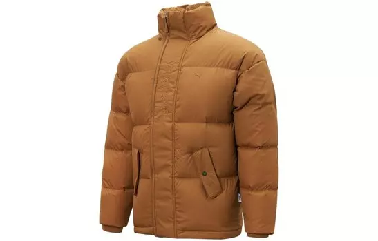 Пуховик серии Mmq унисекс хаки Puma, желтый