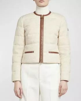 Пуховик Serinde из букле Moncler, цвет Miscellaneous