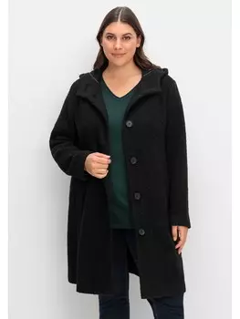 Пуховик sheego, черный