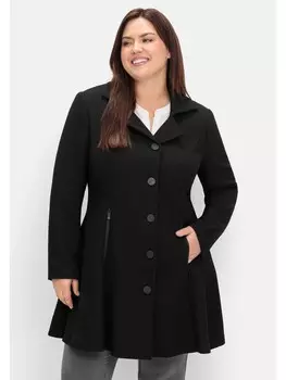 Пуховик sheego, черный