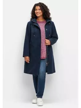 Пуховик sheego, цвет nachtblau