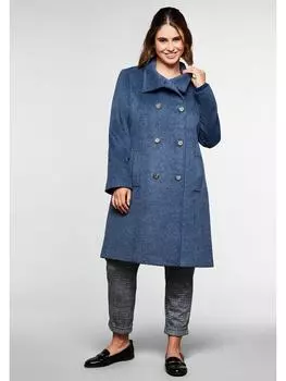 Пуховик sheego, цвет stahlblau