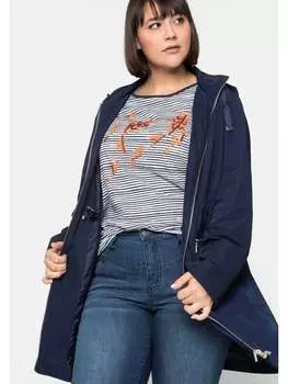 Пуховик sheego, морской