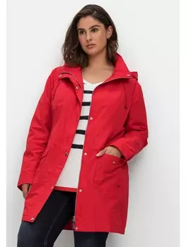 Пуховик sheego Outdoorparka, цвет mohnrot