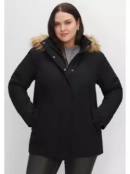 Пуховик sheego Parka, черный