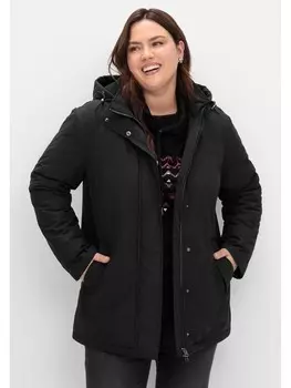 Пуховик sheego Parka, черный