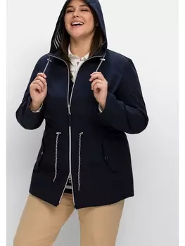 Пуховик sheego Parka, ночной синий