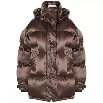 Пуховик Shoreditch Ski Club Raya, шоколадно-коричневый