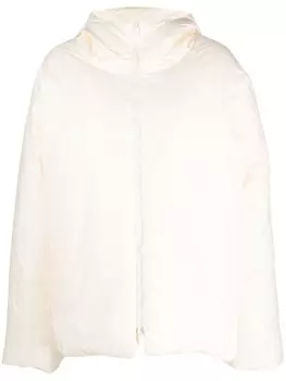 Пуховик Shuoy с капюшоном SHERPA, нейтральный цвет