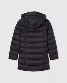 Пуховик SIMONE LONG 3/4 Pepe Jeans, черный