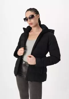 Пуховик SLFSILLA JACKET Selected Femme, черный