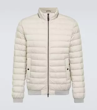 Пуховик со вставками Herno, белый
