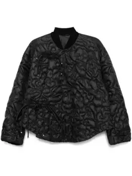 Пуховик со вставками JNBY, черный