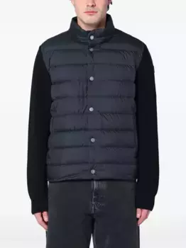 Пуховик со вставками MONCLER, синий