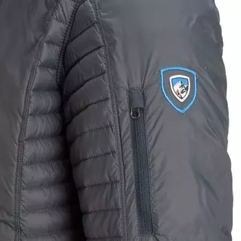 Пуховик Spyfire с капюшоном мужской KUHL, серый