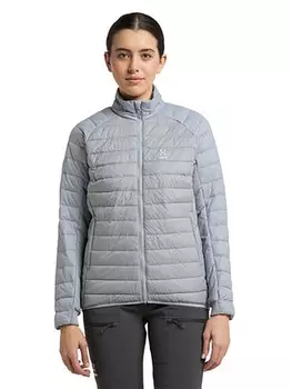 Пуховик Srna Mimic Haglfs, серый