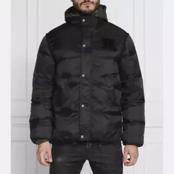 Пуховик стандартного кроя 2 в 1 John Richmond, черный