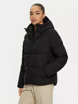 Пуховик стандартного кроя 4F, черный