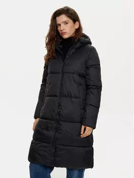 Пуховик стандартного кроя 4F, черный