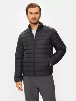 Пуховик стандартного кроя 4F, черный