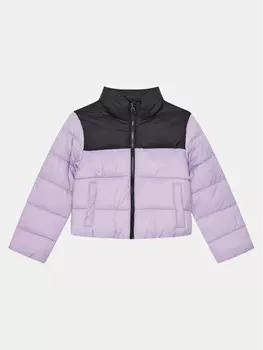 Пуховик стандартного кроя 4F, фиолетовый