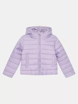 Пуховик стандартного кроя 4F, фиолетовый