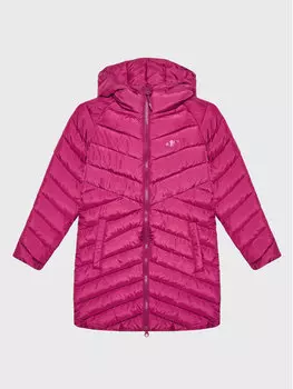 Пуховик стандартного кроя 4F, розовый