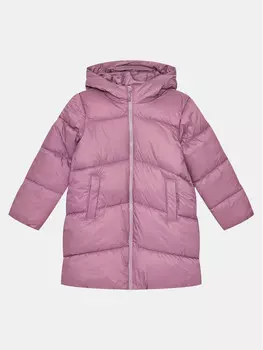 Пуховик стандартного кроя 4F, розовый
