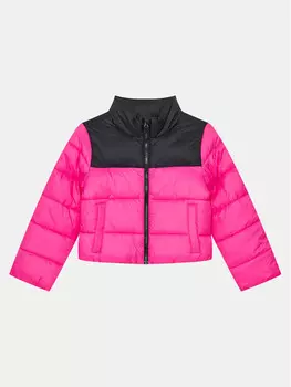 Пуховик стандартного кроя 4F, розовый