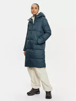 Пуховик стандартного кроя 4F, синий